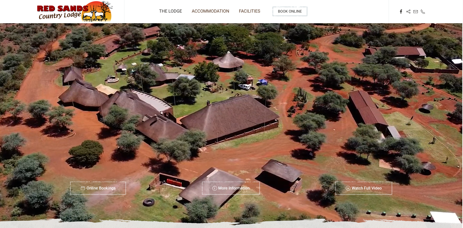 Red Sands Country Lodge — Safari & Country Lodge Website