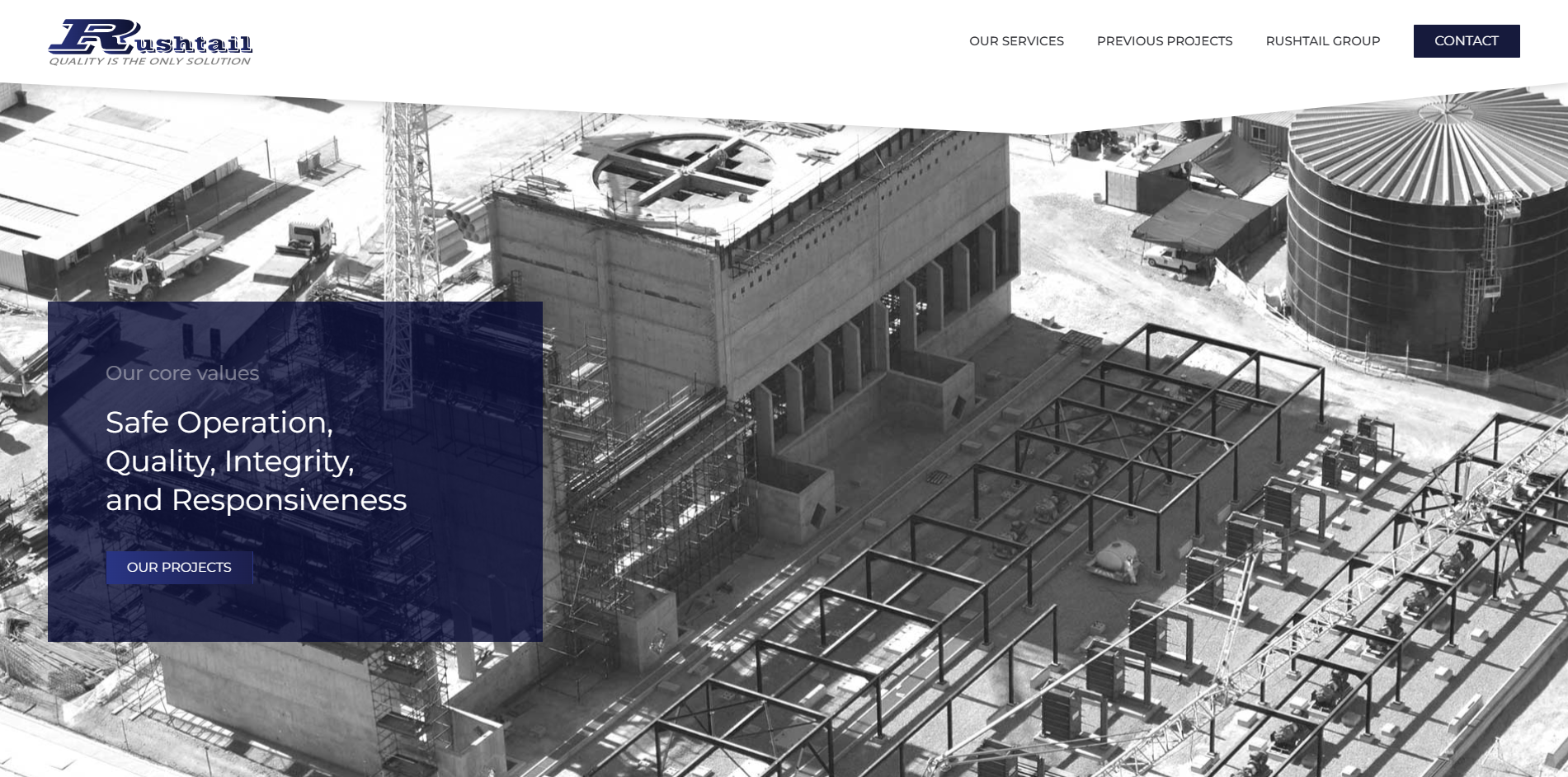 Rushtail Group — Industrial & Engineering Corporate Website